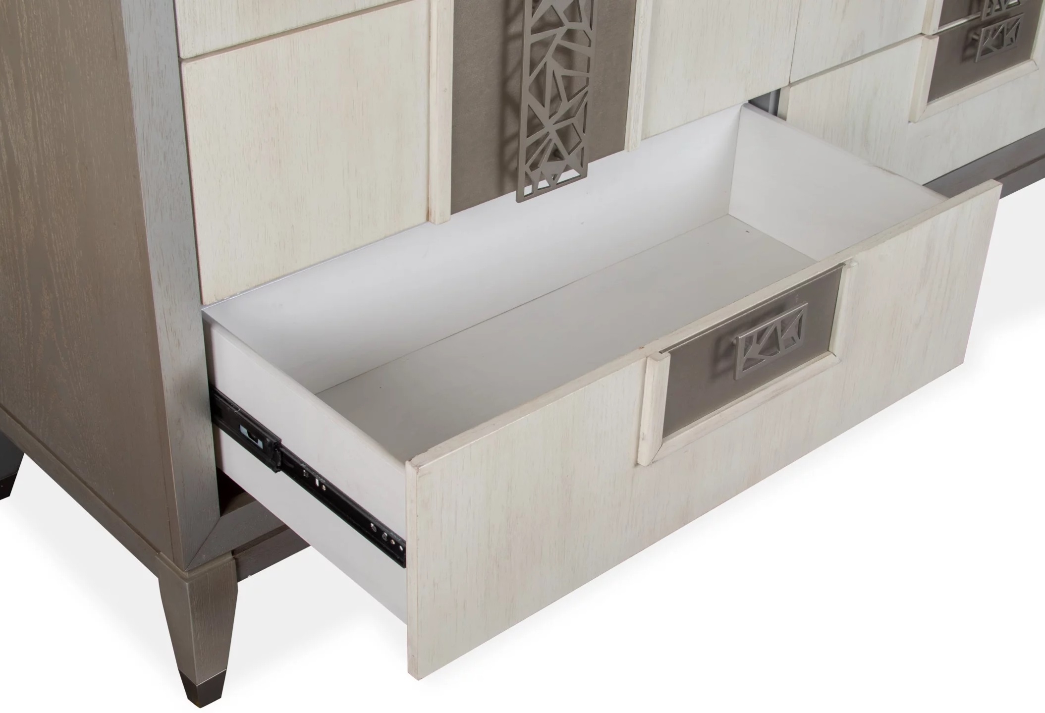 SM Lenox Wood Double Dresser w/6 Drawers