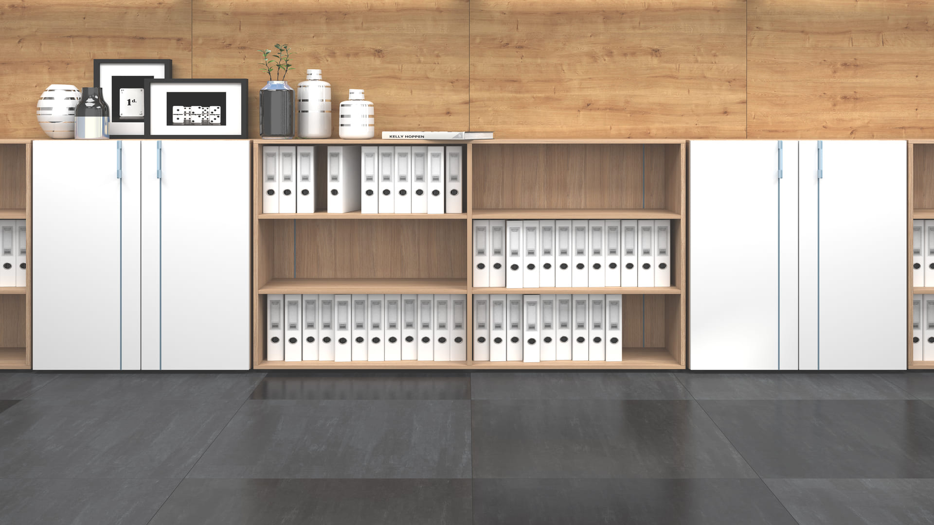 Nova Basic Cabinet With 2 Doors & 1 Shelves by NARBUTAS