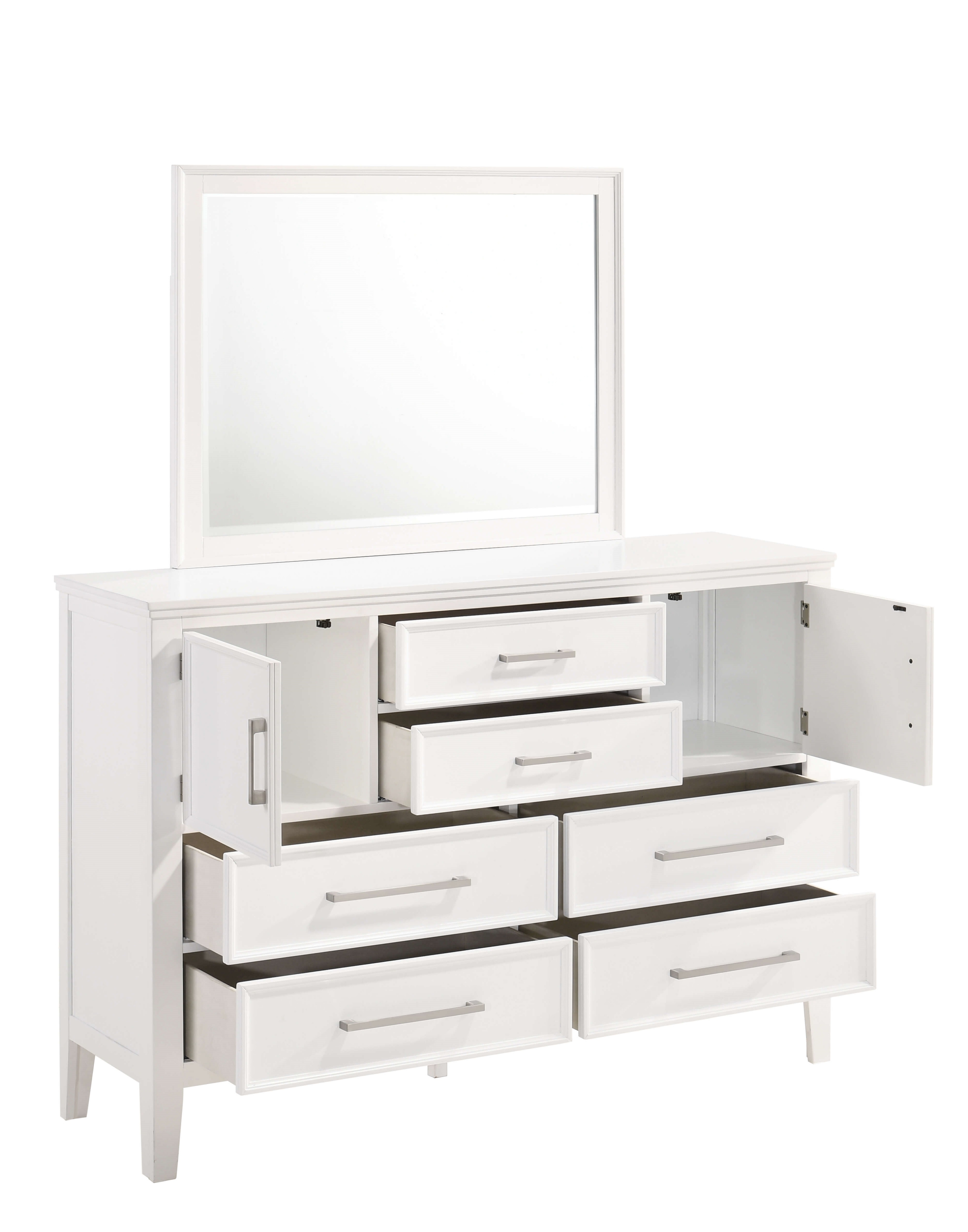 SM Andover Wood Panel Bedroom Set