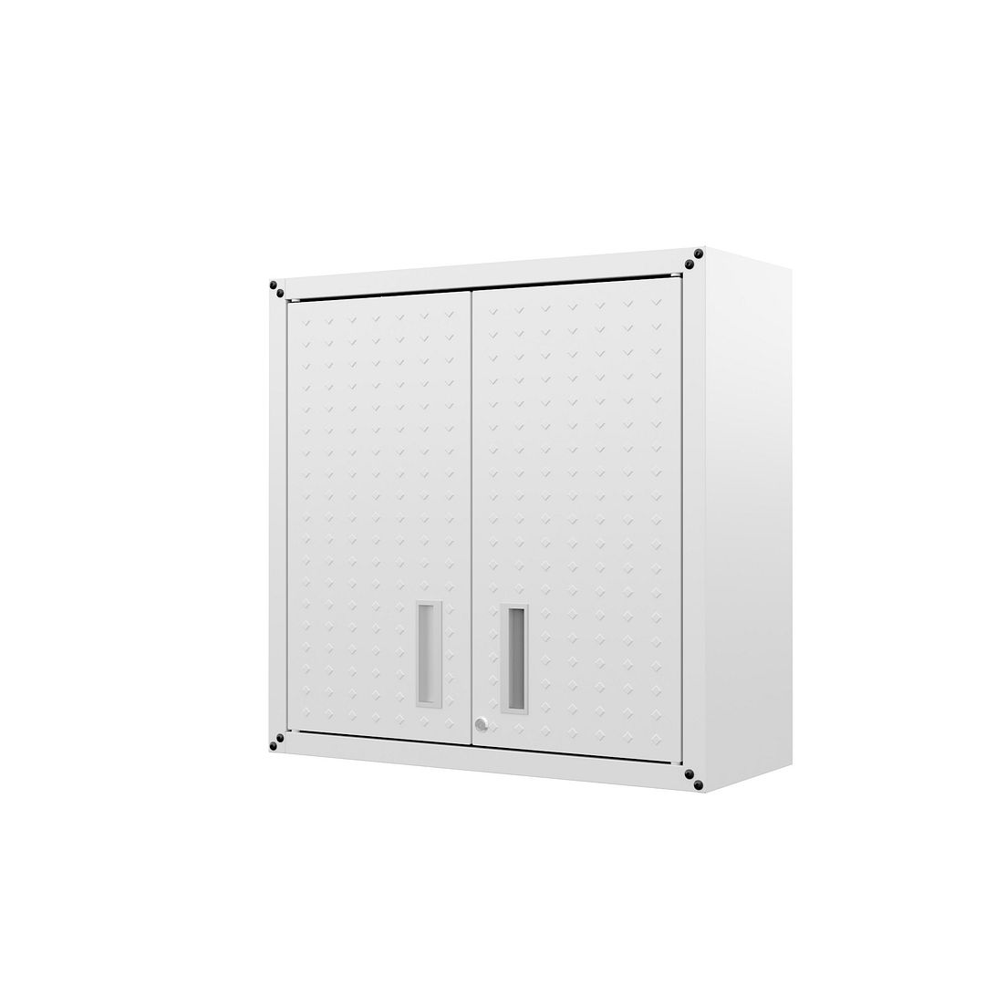 Manhattan 30" Garage Cabinet, White
