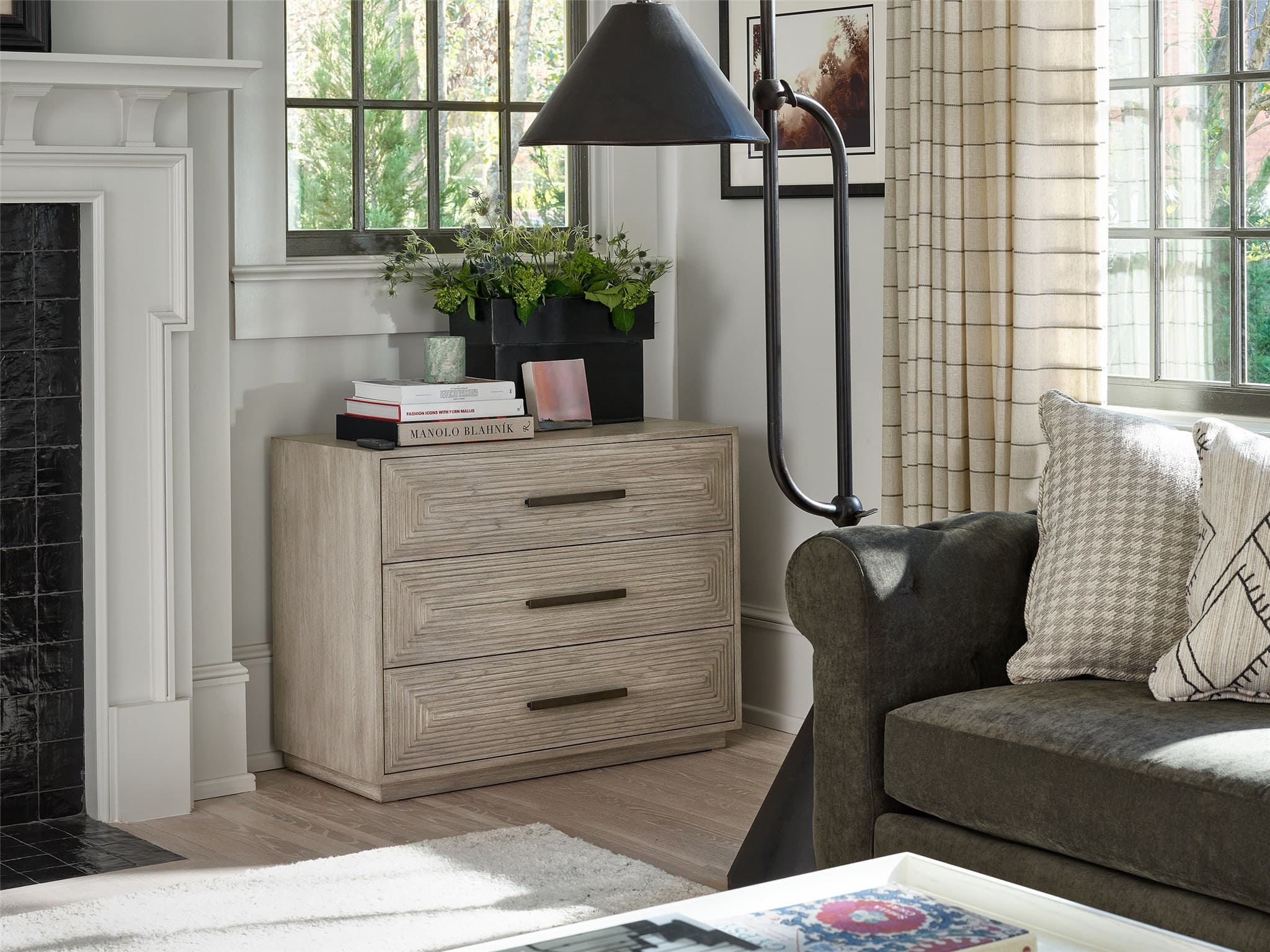 Collins Wood Chest w/3 Drawers