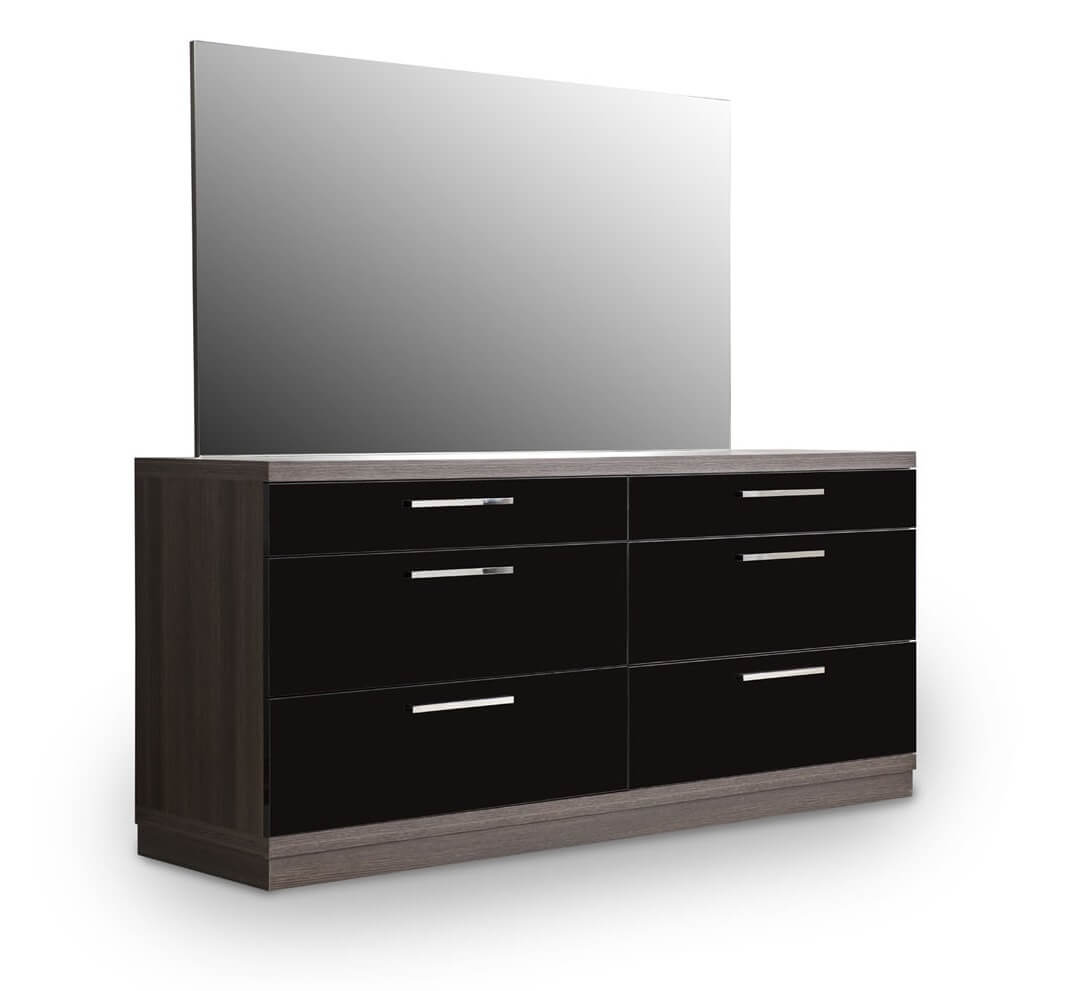 Napoli Wood LED Platform Bedroom Set