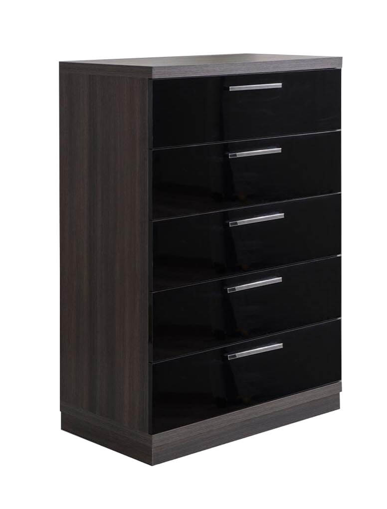 Napoli Wood LED Platform Bedroom Set
