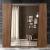 Storm 5-Door Wood Wardrobe w/3 Mirror Doors