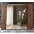Storm 6-Door Wood Wardrobe w/4 Mirror Doors