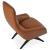 Barcelona X-Wood Lounge Chair