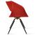 Seminyak Carrot Swivel Dining Chair