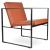Cube Metal Lounge Armchair