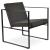Cube Metal Lounge Armchair