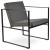 Cube Metal Lounge Armchair