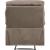 Arcadia Woven Fabric Recliner Chair