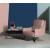 Gloria Fabric/Leather Swivel Chair