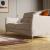 Greg Fabric/Leather Loveseat
