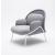 Mesh Low Back Lounge Chair