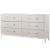 Theodora Fabric/Wood Panel Bedroom Set