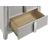 SM 0318A Wood Nightstand w/2 Drawers & LED Light