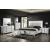 SM 0318A Wood Panel Bedroom Set w/LED Light