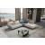 Pegaso 3-Piece Modular Leather L-Shape Sectional Sofa