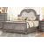 SM 0401a Fabric/Wood Sleigh Bed, King Size