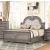 SM 0401a Fabric/Wood Sleigh Bedroom Set