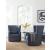 Modern Classics Accents Round Concrete/Metal End Table
