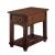 Tacoma Rectangular Wood Veneer Chairside Table w/Drawer