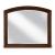 Ashley SM Brookbauer Arched  Mirror with Wooden Frame