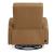 Rosslyn Triple Power Swivel Recliner | Leather & USB Ports