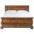 New Lou Louie P's Wood Sleigh Bed, California King Size