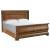 New Lou Louie P's Wood Sleigh Bed, California King Size