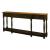Hidden Treasures Rectangular Wood 4-Drawer Console