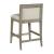 Hidden Treasures Fabric/Wood Counter Stool