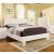 Winn Park Leatherette/Wood Platform Bed, Queen Size