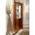 Torriani Wood/Glass 1 Door Corner Curio w/LED Light, Left