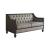 House Beatrice Leather-Aire Tufted Loveseat