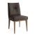 Romy Fabric/Wood Customizable Dining Chair