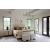 Summerland Fabric/Metal Panel Bed