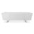 Horizon Wood/Glass/Metal Sideboard w/4 Doors & Drawer