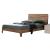 Storm Wood Platform Bed