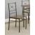 Anna 5-piece Rectangular Metal Dining Set