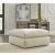 Elyza Fabric Oversized Accent Ottoman