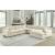 Elyza Fabric L-Shaped 5-Piece Right Arm Sectional Sofa w/Chaise