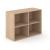 Choice 2H Office Bookcase w/2 Shelves, Width 39.3