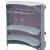 Dallas 2-Shelf Curved Bar Unit