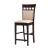 Gabriel Fabric Counter Stools with Upholstered Back