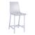 Juelia Acrylic Counter Stools with Chrome Legs
