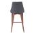 Moor Leatherette Counter Chair