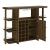 Evelio Bar Unit with Wine Bottle Storage
