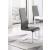 Montclair Leatherette High Back Side Chair with Chrome Base