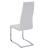 Montclair Leatherette High Back Dining Chair with Chrome Base